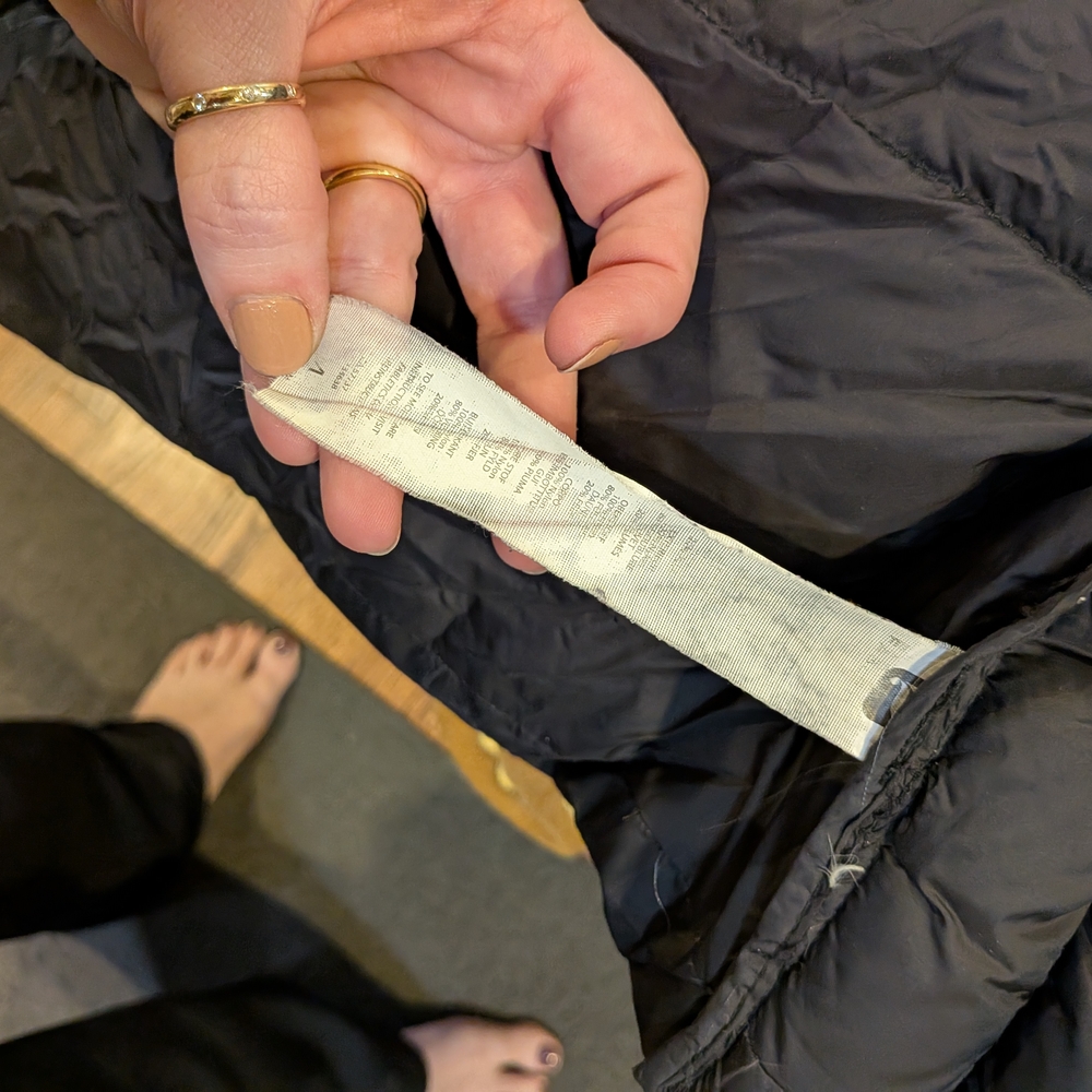 Fabletics Black Puffer Jacket - image 5